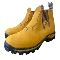 Botina Masculina de Couro Nobuck Pottro REF 516 Kamel, foto 4