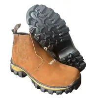 Botina Wrangler de Couro Nobuck REF 504 Castor, foto 3