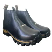 Botina Wrangler de Couro Nobuck REF 504 Preto, foto 2