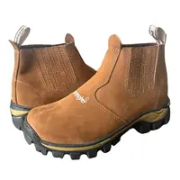 Botina Wrangler de Couro Nobuck REF 504 Castor, foto 2