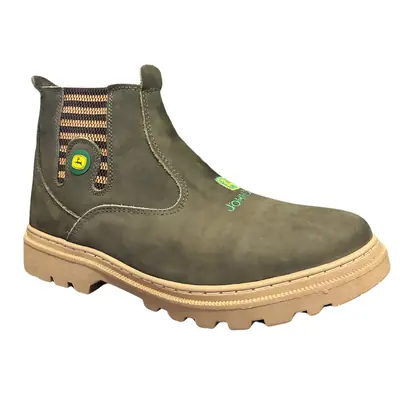 Botinas Jhon Deer Masculina Trabalho Couro REF 251