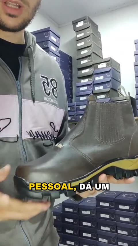 Botina Wrangler de Couro Nobuck REF 504 Café Látego, capa do vídeo 1
